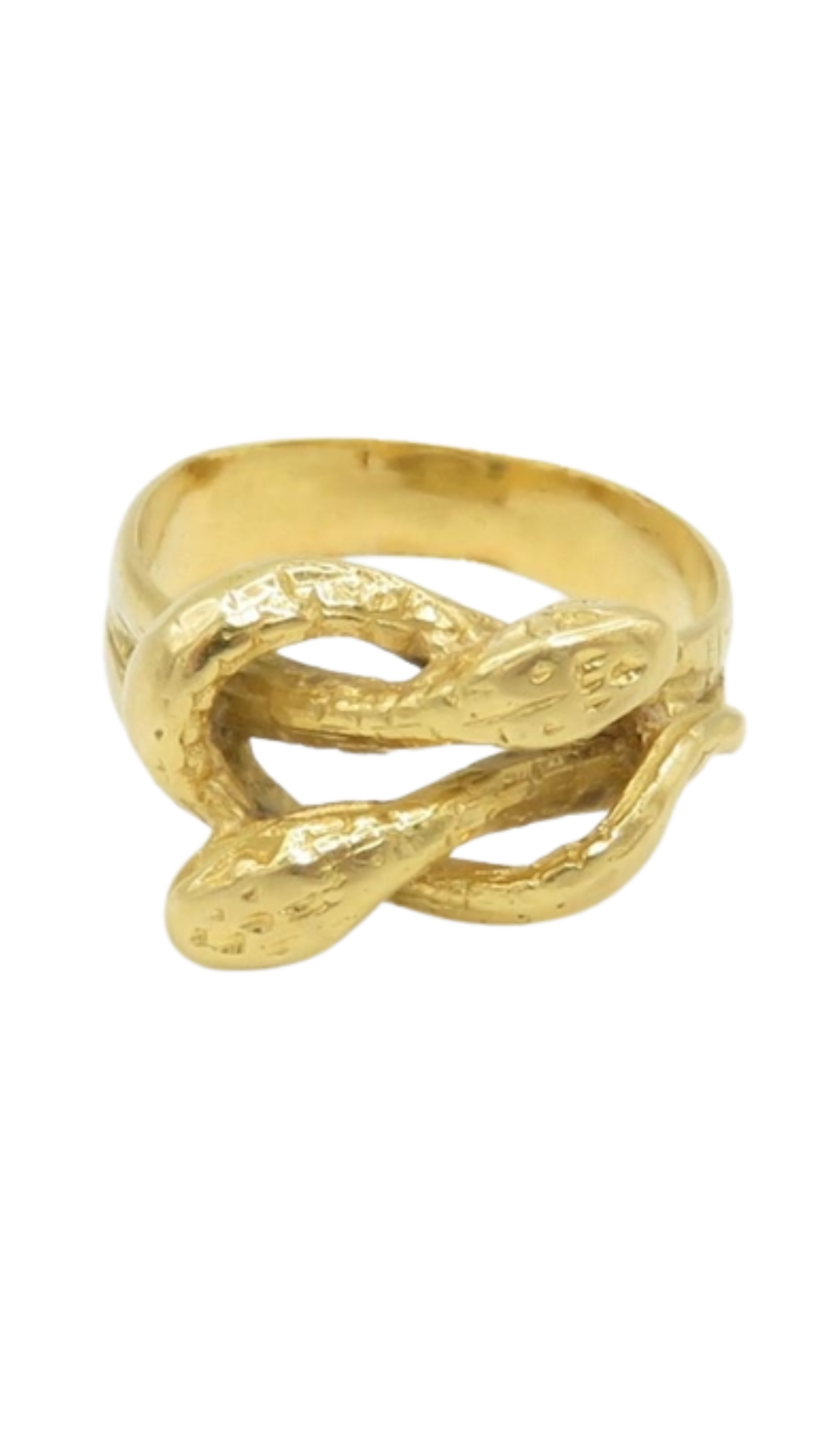 170 Gold Snake Ring