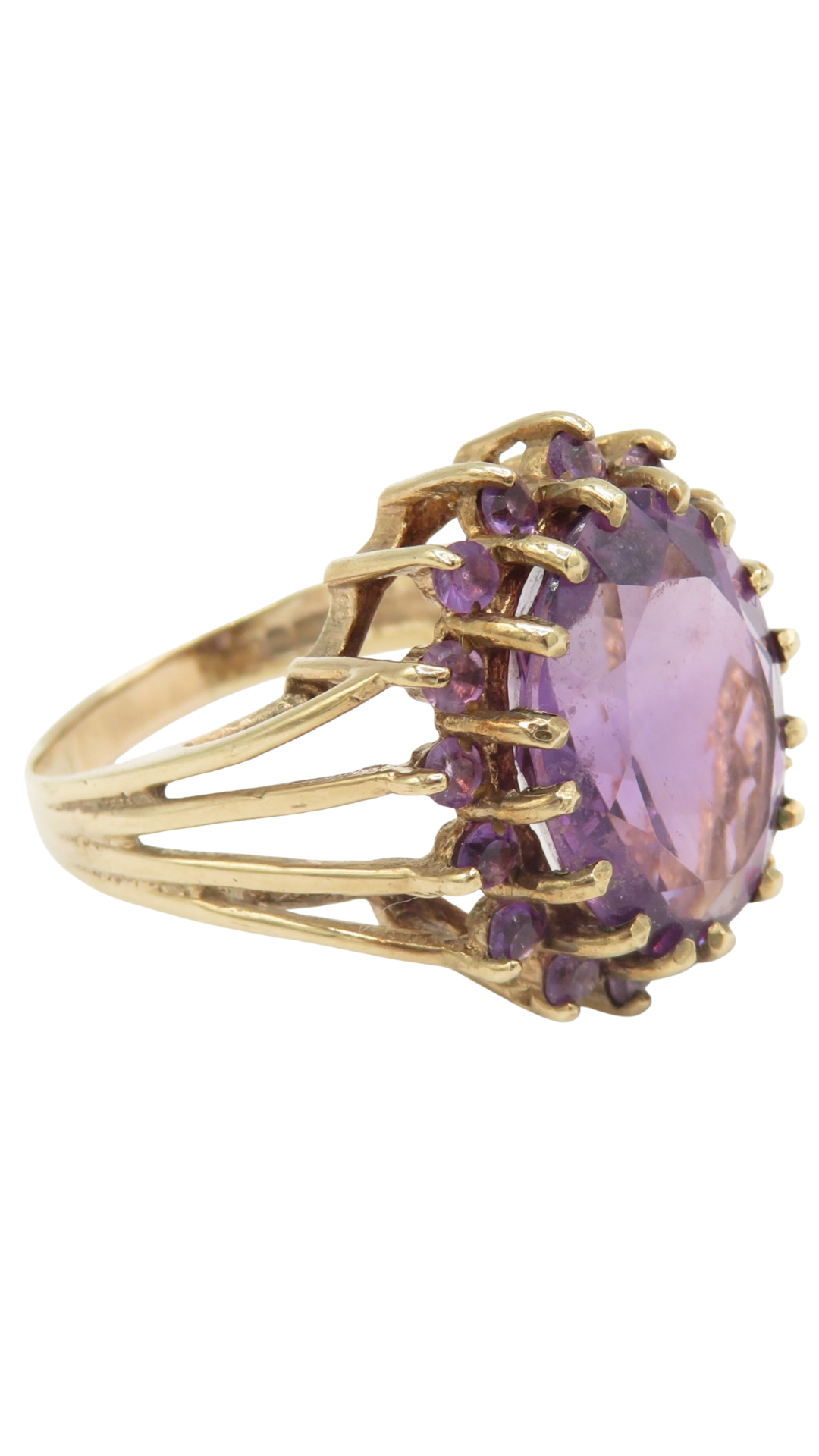 47 Amethyst Cocktail Ring