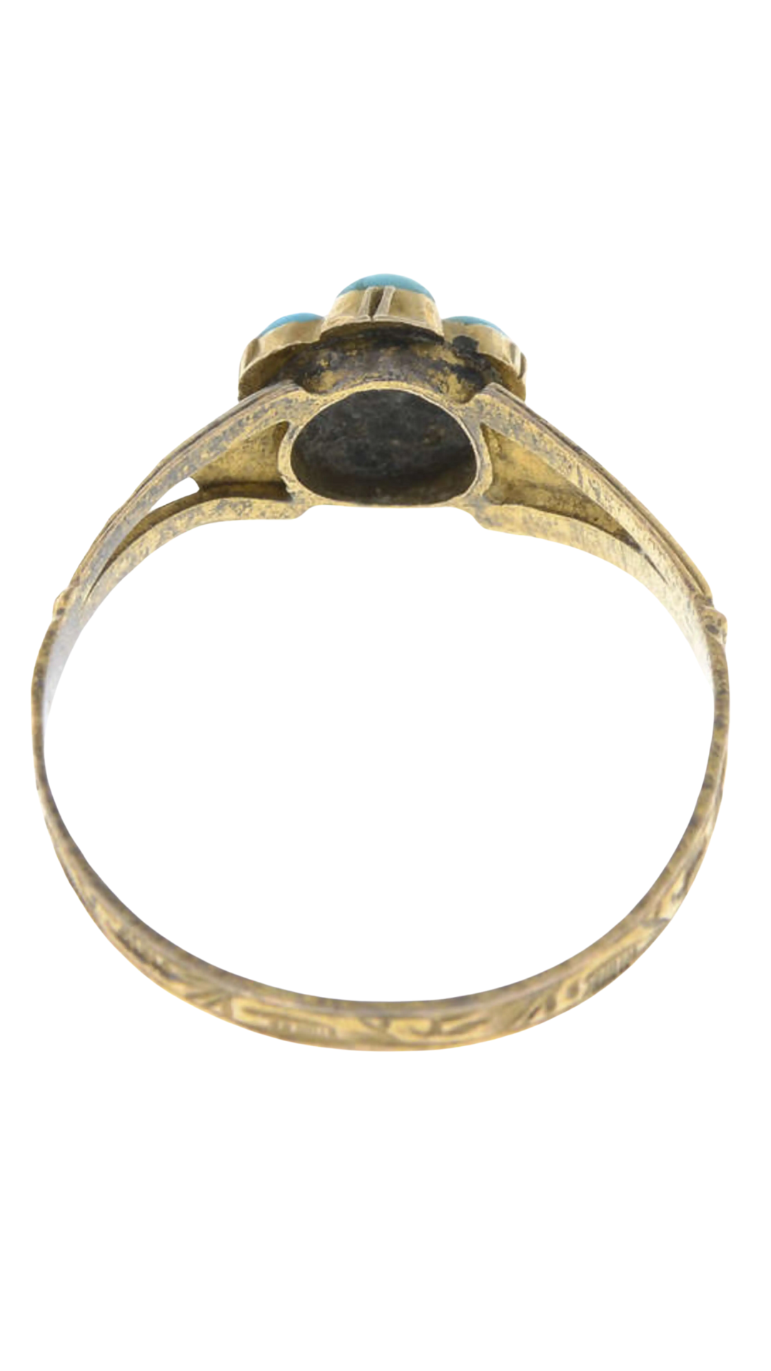 884 Pearl Turquoise Ring