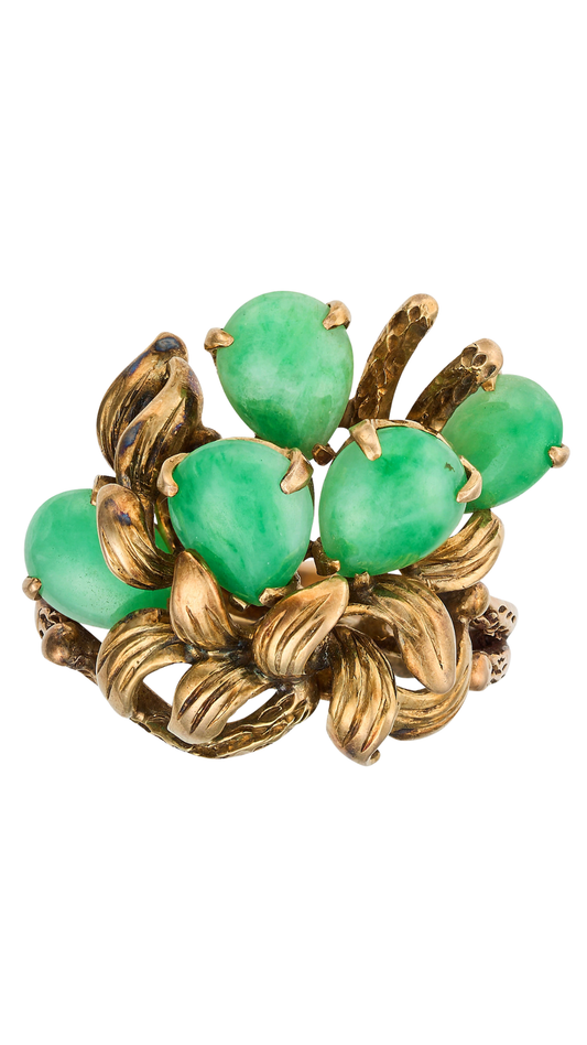 56 Vintage Jadeite Ring