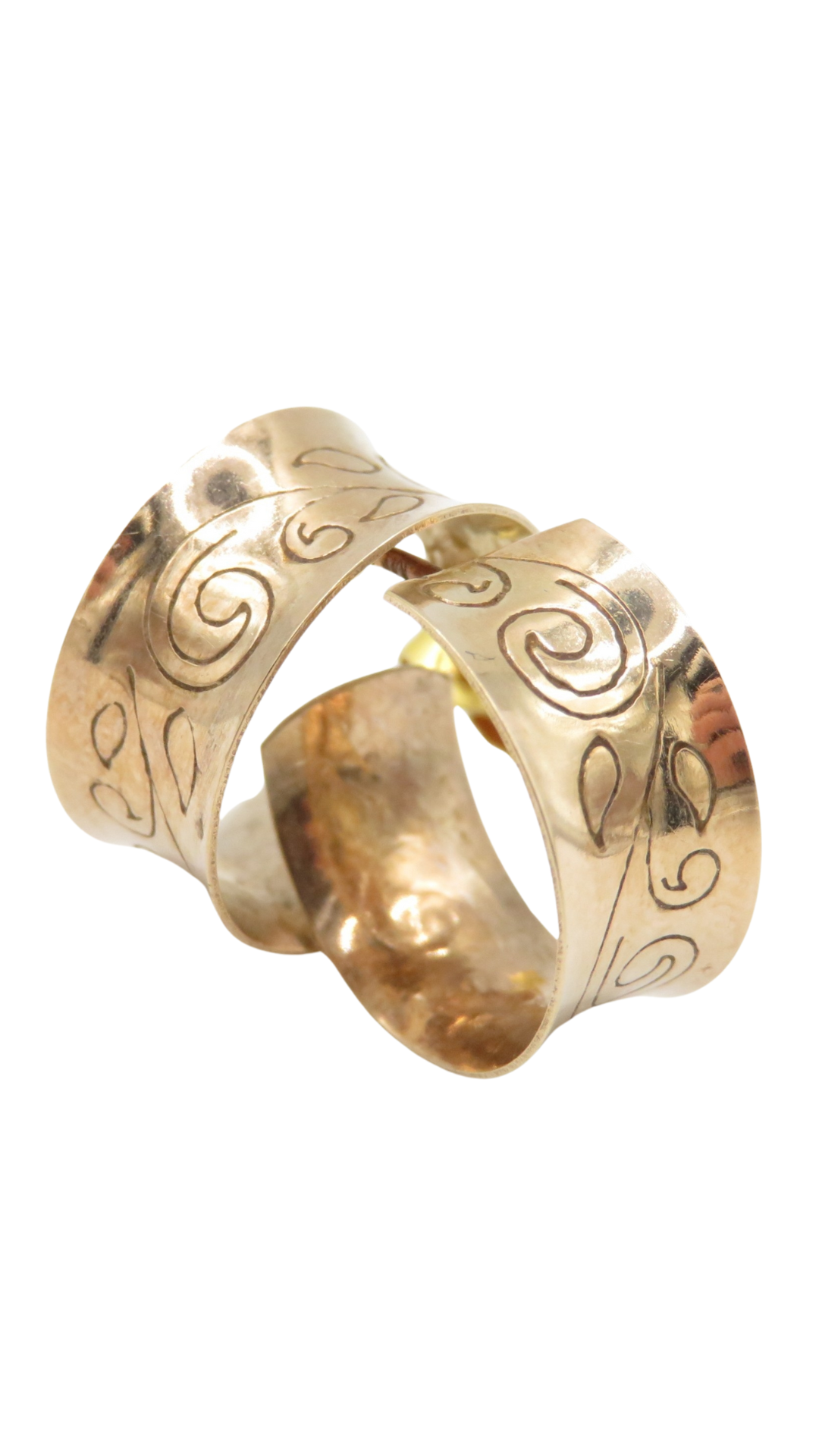173 Gold Hoop earrings