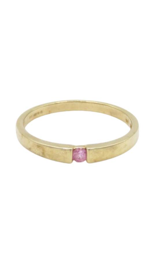 841 Pink Sapphire Ring