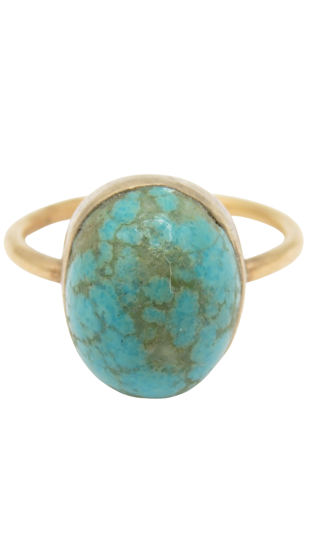 225 Vintage Turquoise Dress Ring