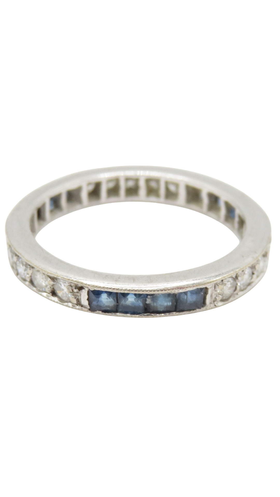 122 Sapphire Diamond Eternity Ring