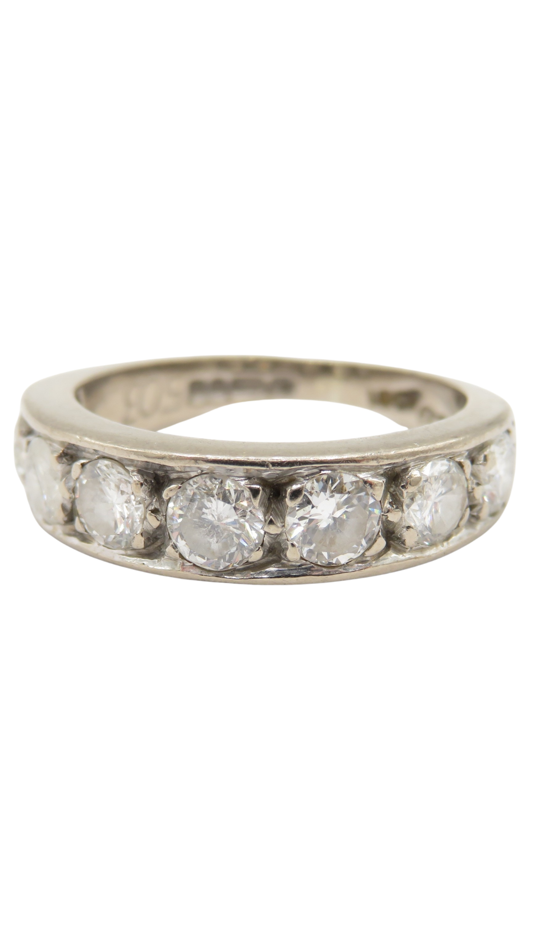 37 Diamond Half Eternity Ring