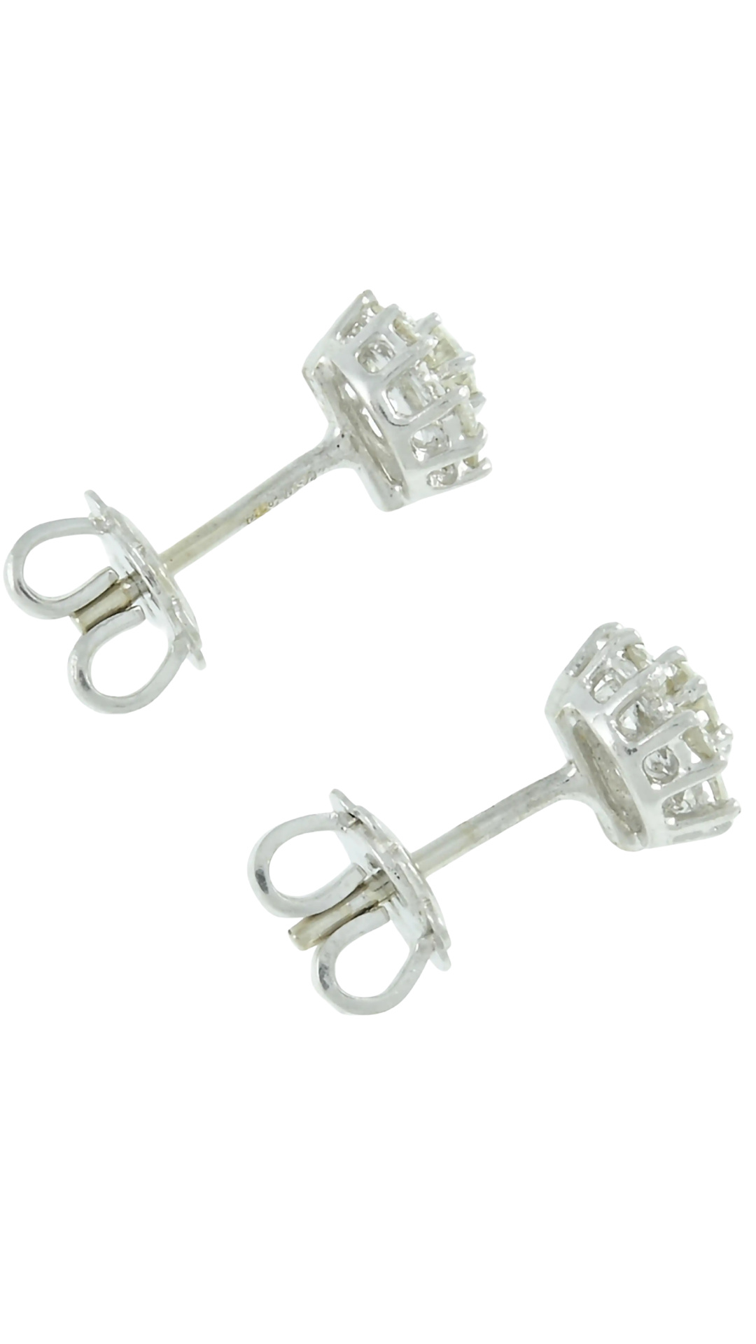 917 Diamond Cluster Earrings