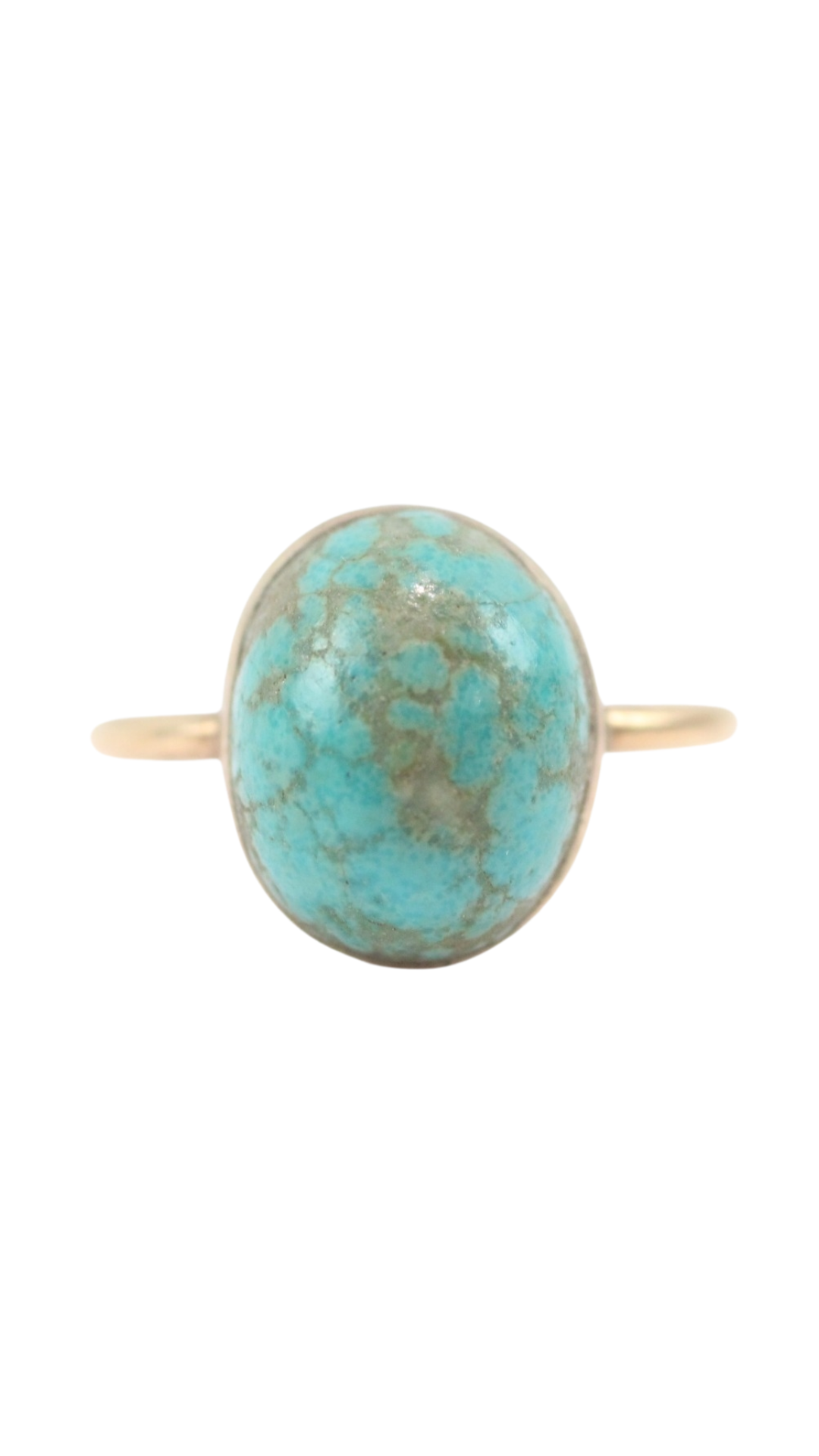 225 Vintage Turquoise Dress Ring