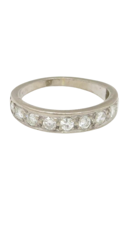 180 Diamond Half Eternity Ring