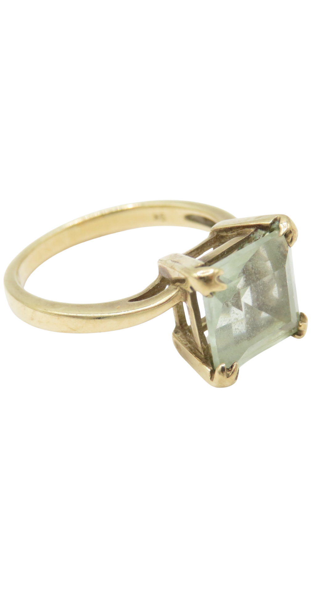 113 Prasiolite Dress Ring