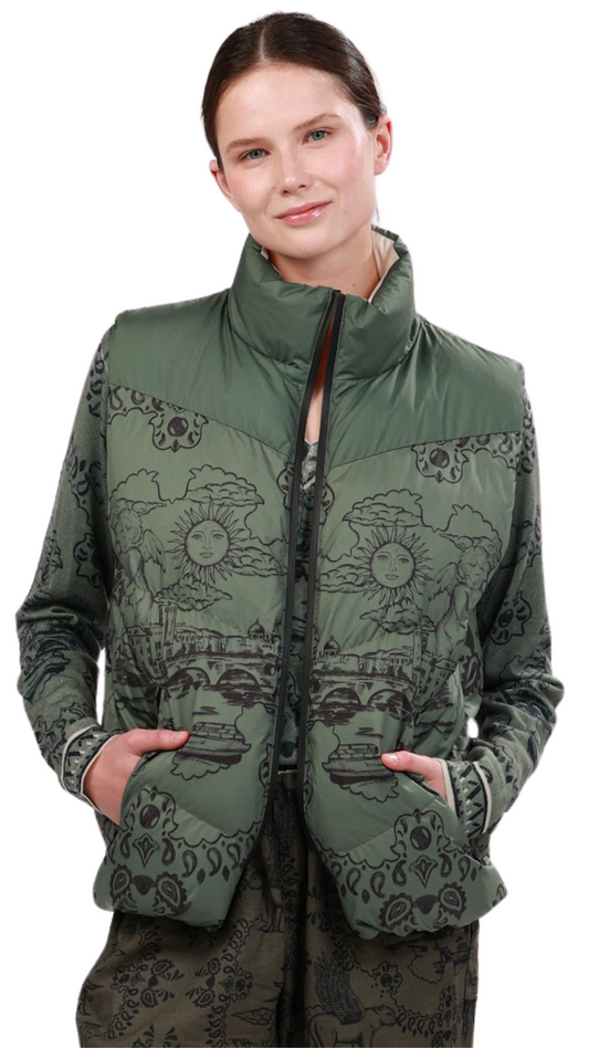 Coast Green Italian Vest