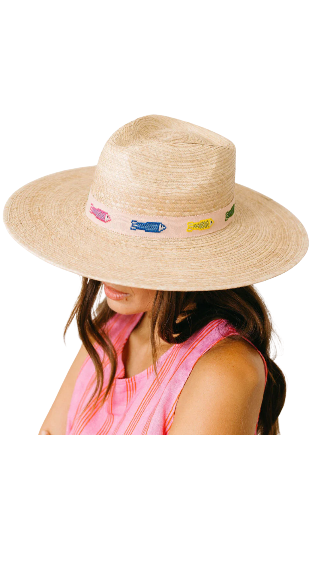 Colorful Fin Palm Hat