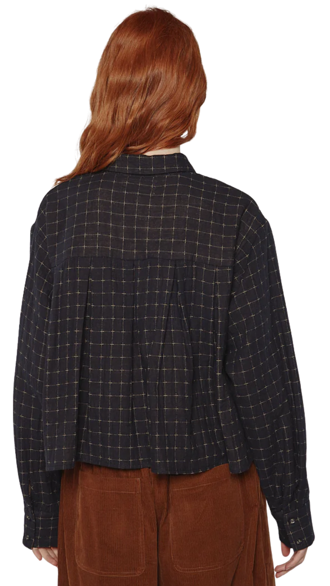 Cotton Pleated Blouse