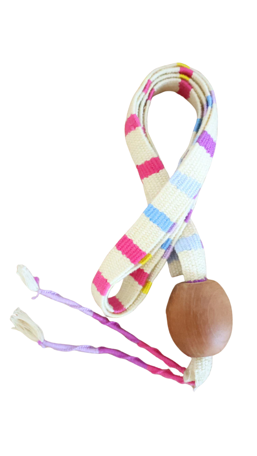 Pastel Stripe Woven Hat Band (Band Only)