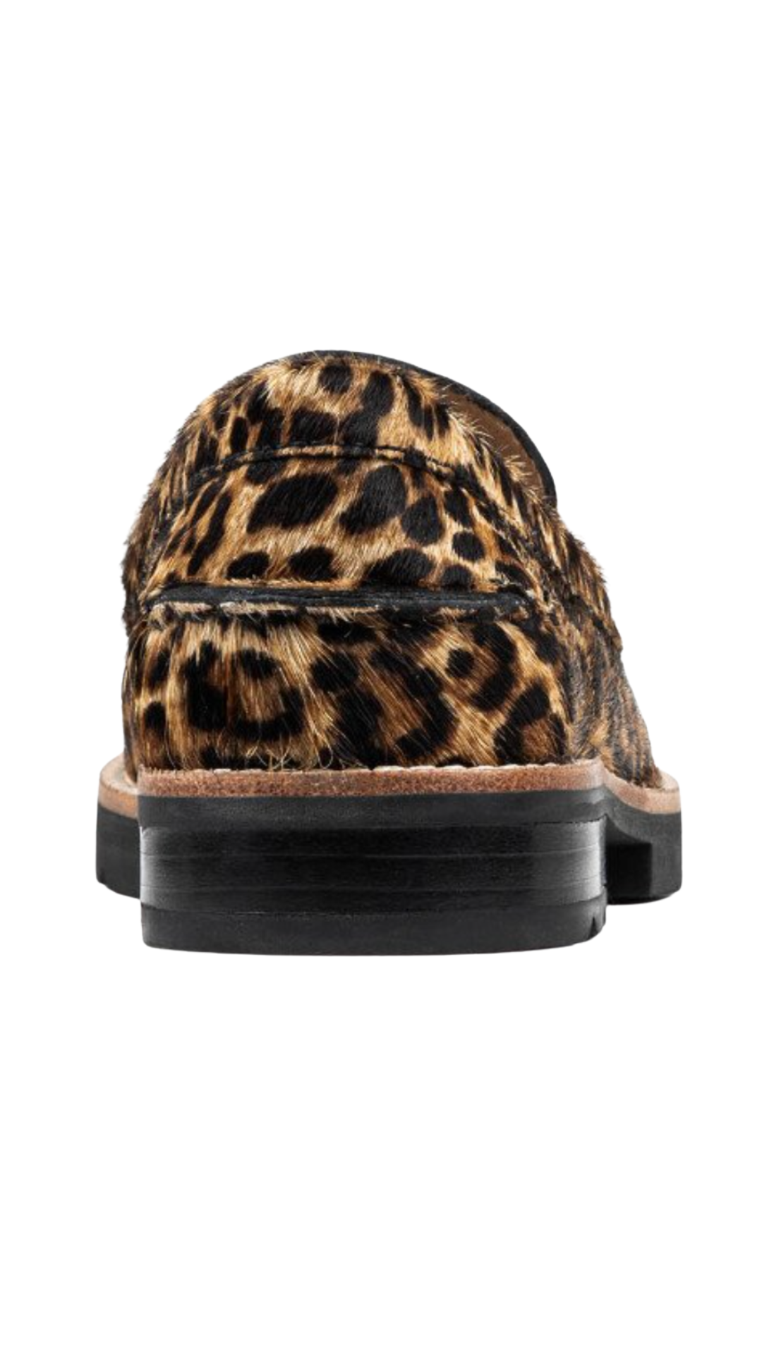 Ombre Black Leopard Loafer