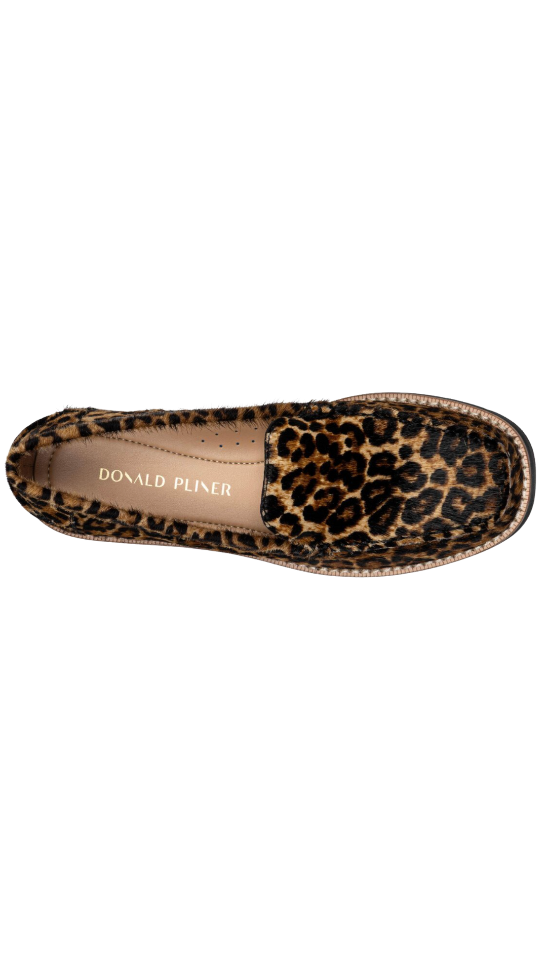 Ombre Black Leopard Loafer