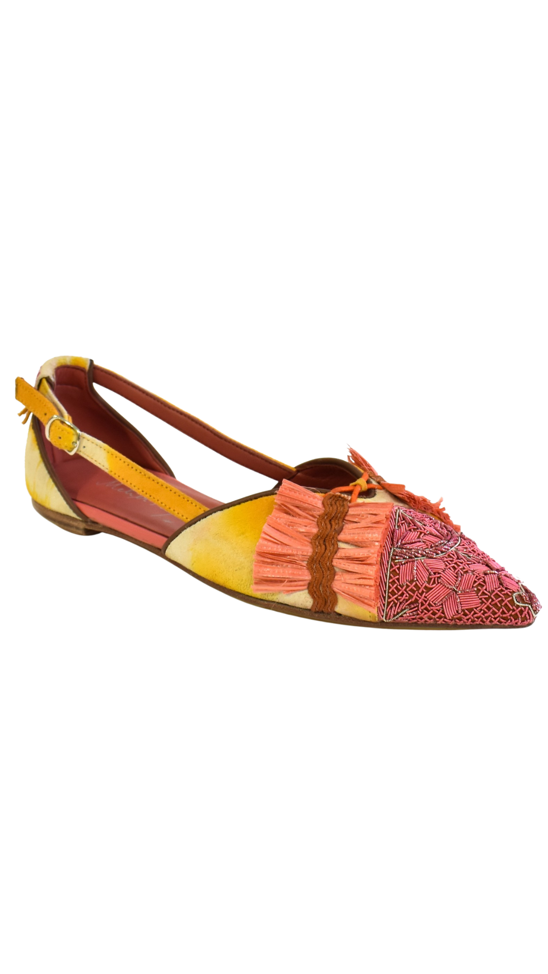 Saffron Syrup Greta Slingback