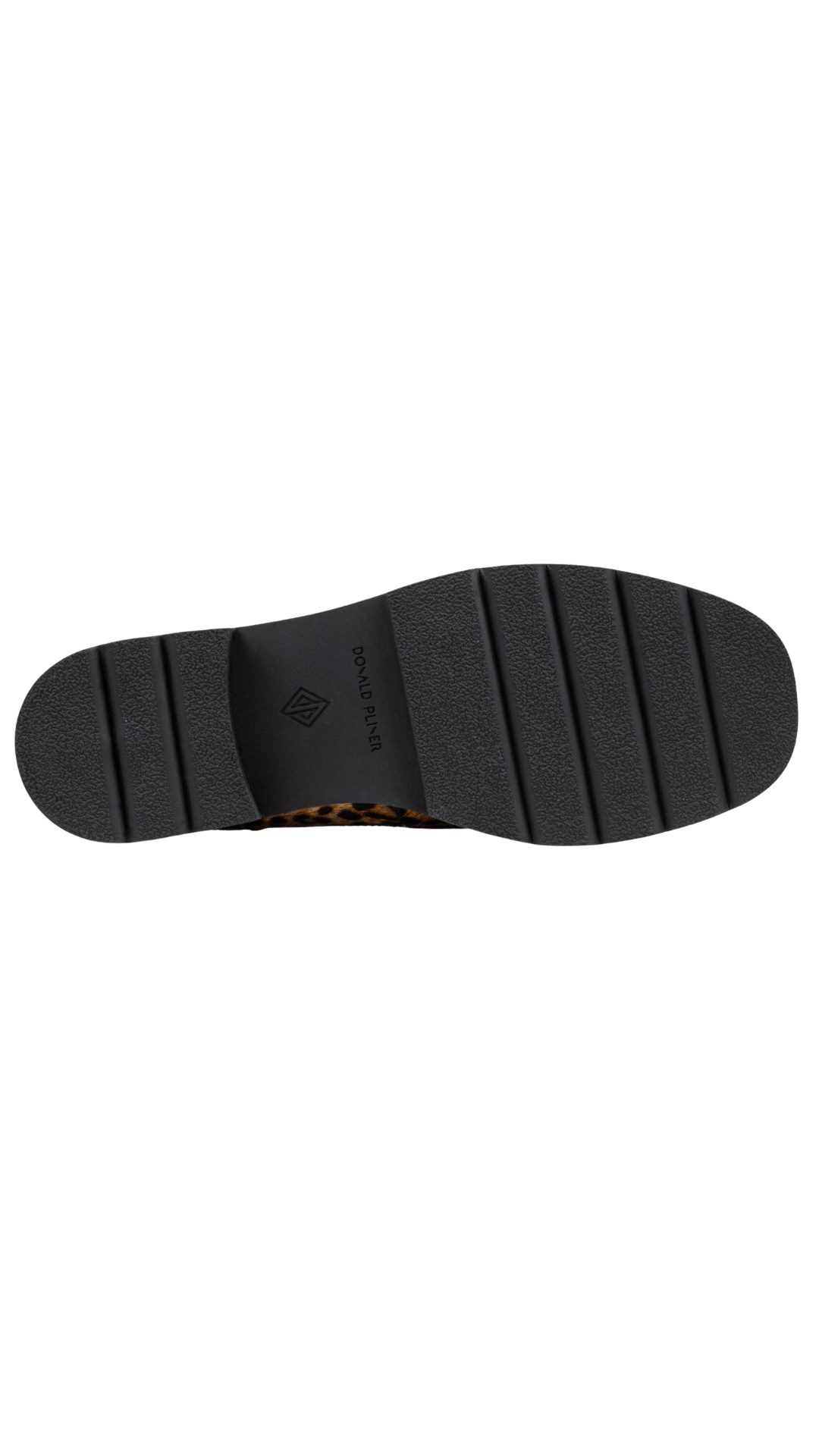 Ombre Black Leopard Loafer