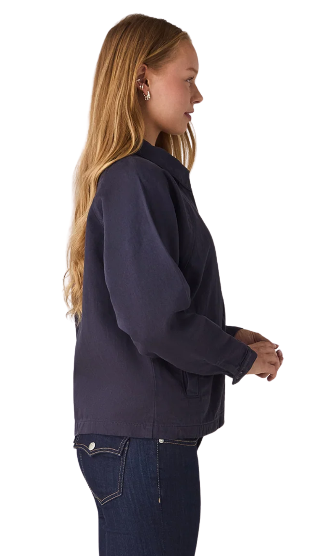 Navy Shacket