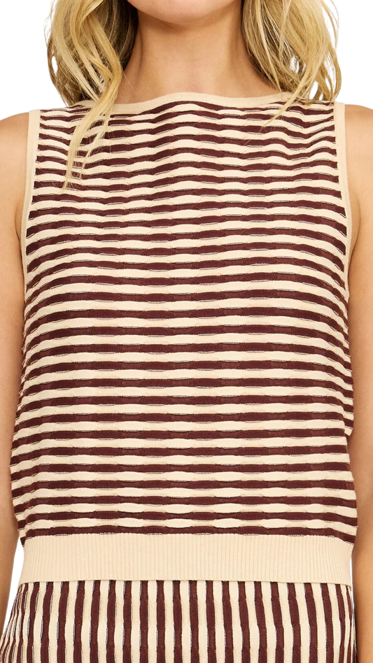 Julie Boatneck Knit Top