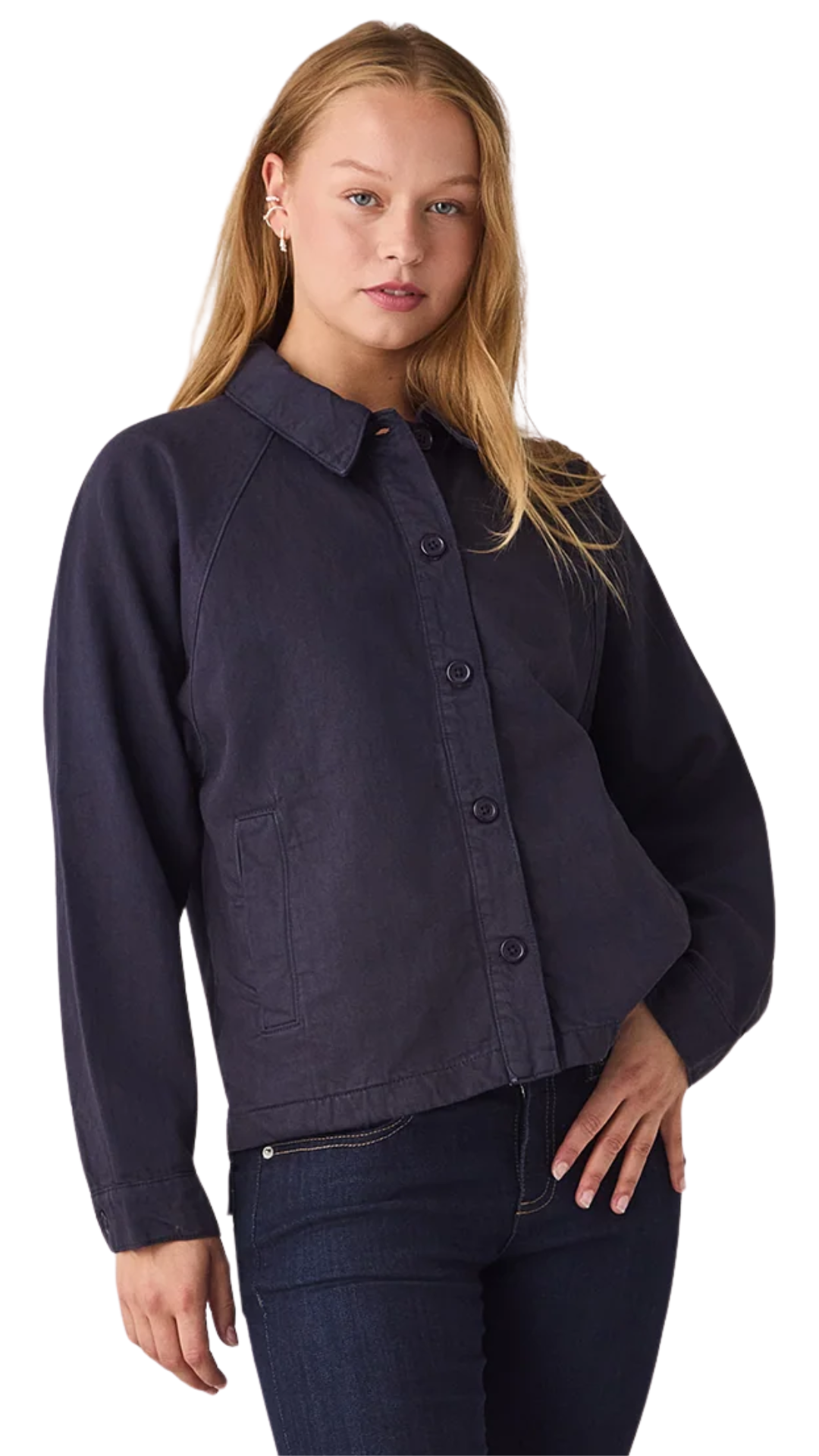 Navy Shacket