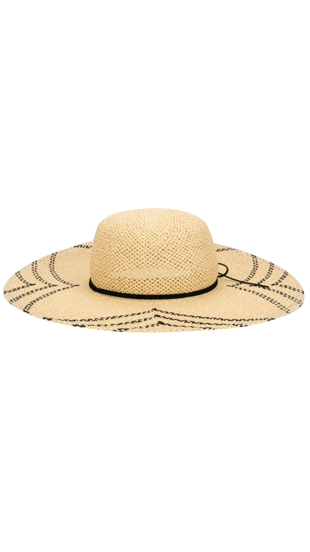 Rink Woven Round Crown Hat