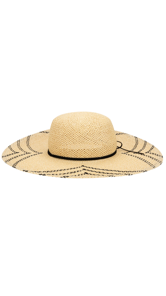 Rink Woven Round Crown Hat