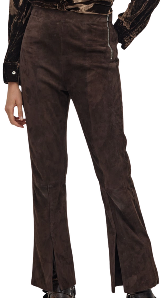 Cacao Tori Suede Pants