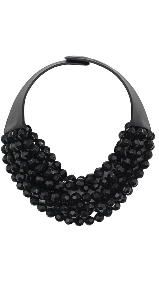 Bella Jet Black Necklace