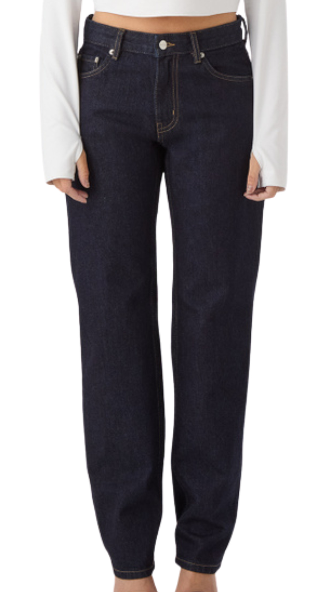 Rinsed Regular Jeans