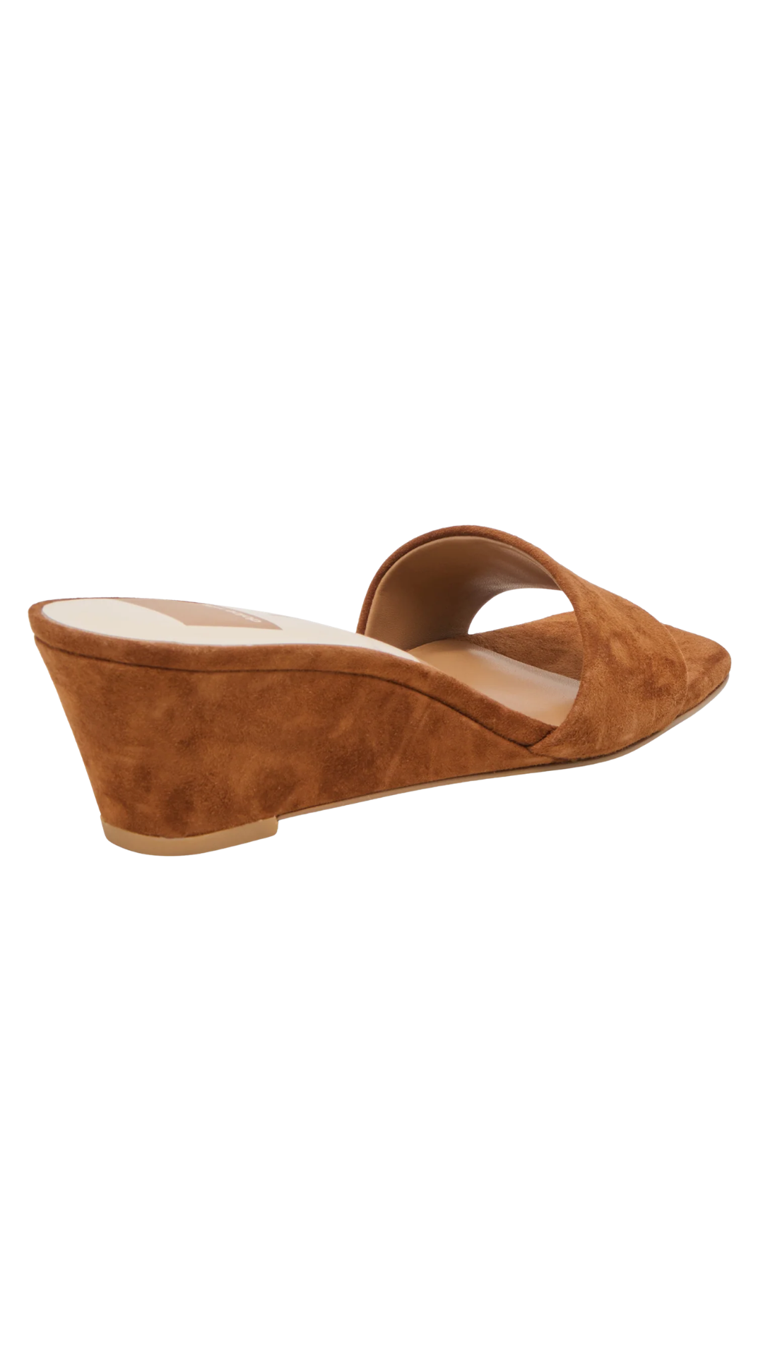 Qaily Brown Nubuck Wedge