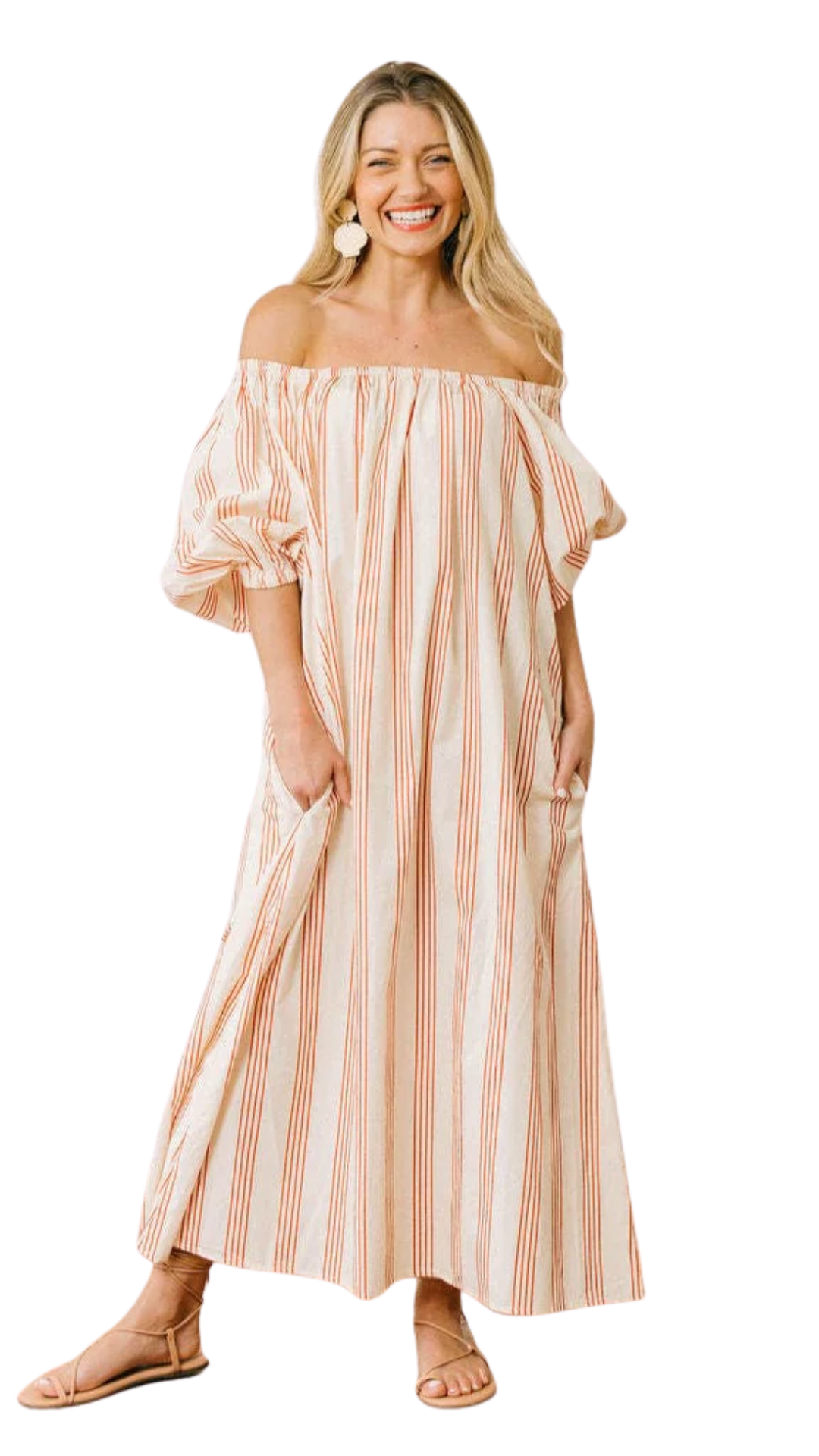 Cherry Pinstripe Ace Dress