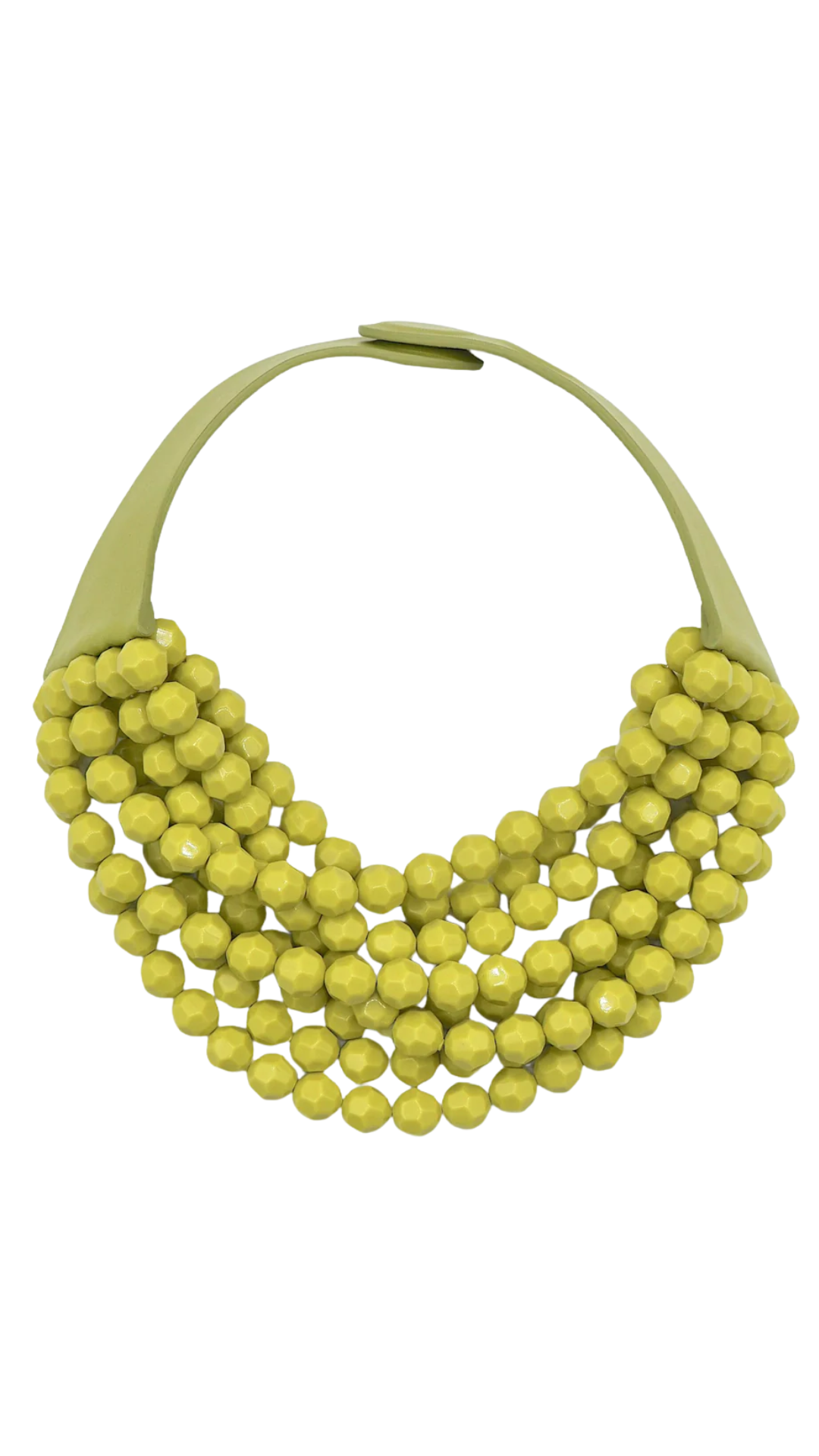 Bella Summer Chartreuse Necklace