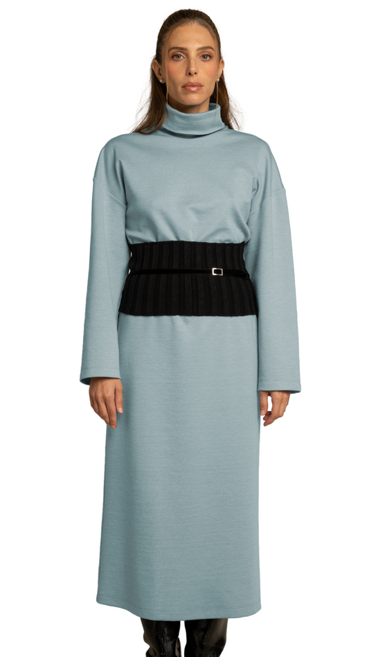 Ise Soft Light Blue Dress