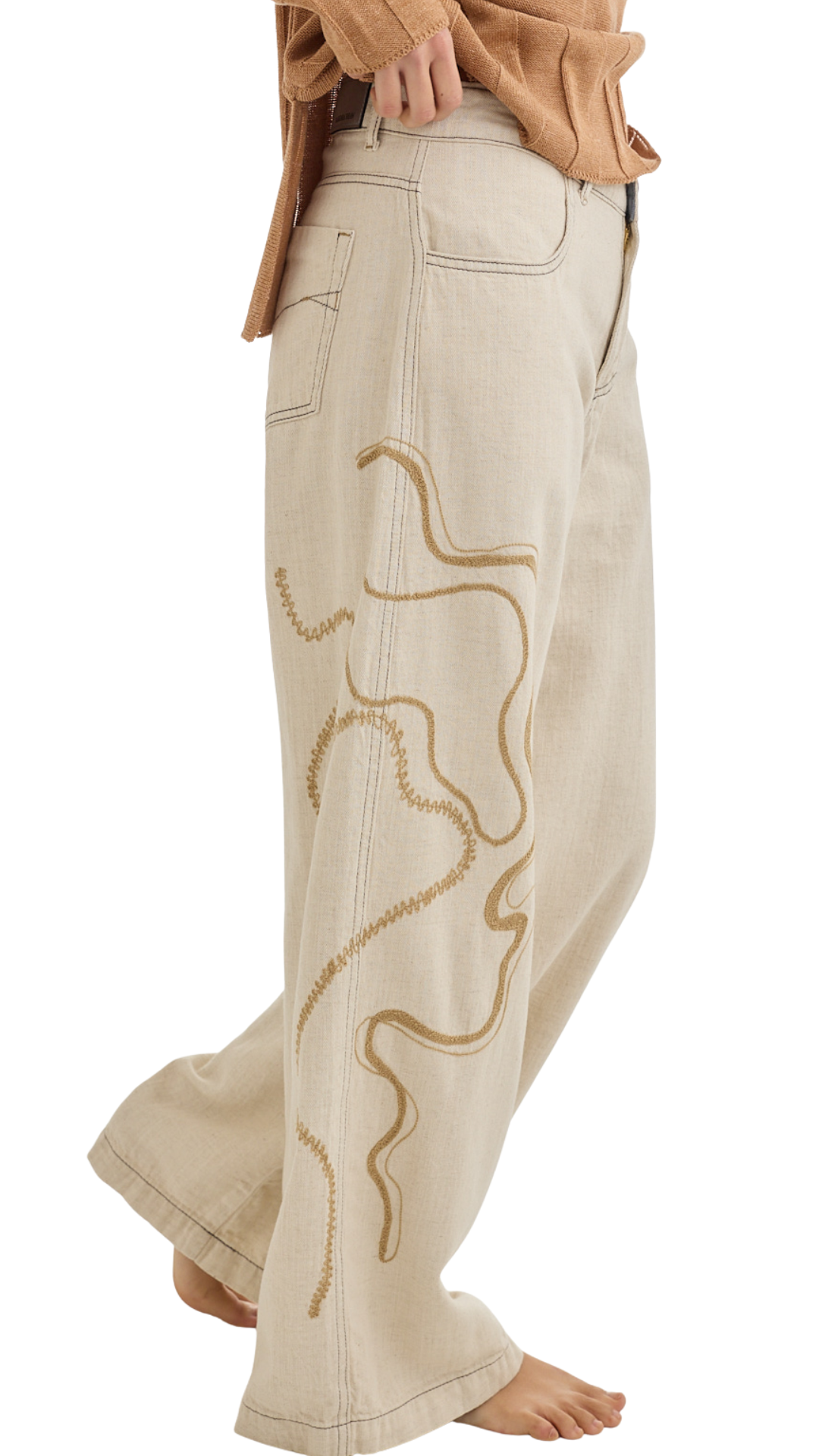 Magnes Embroidered Pant