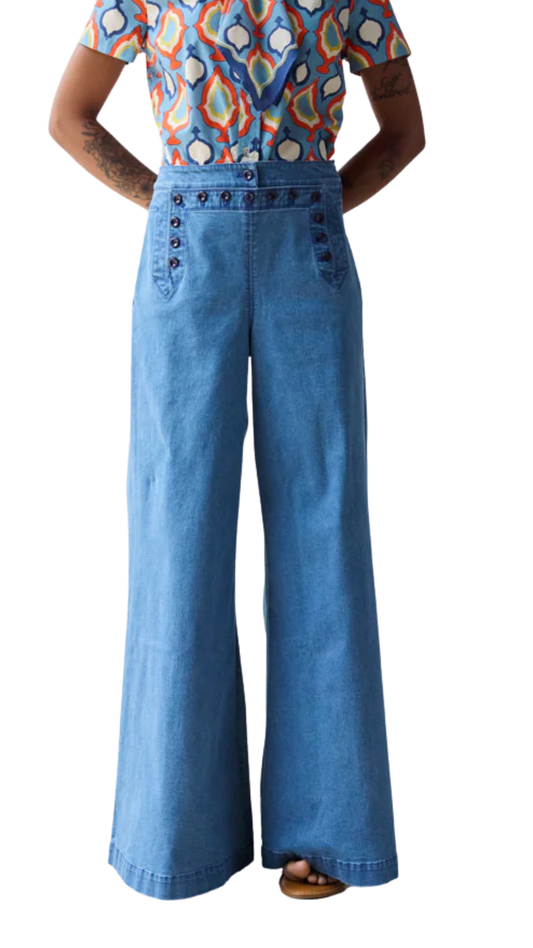 Flared Sailor Jean