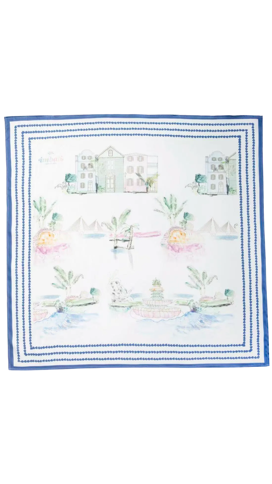 I Love Charleston Scarf 25x25"