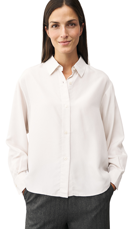 Ivory Elsa Silk Blouse
