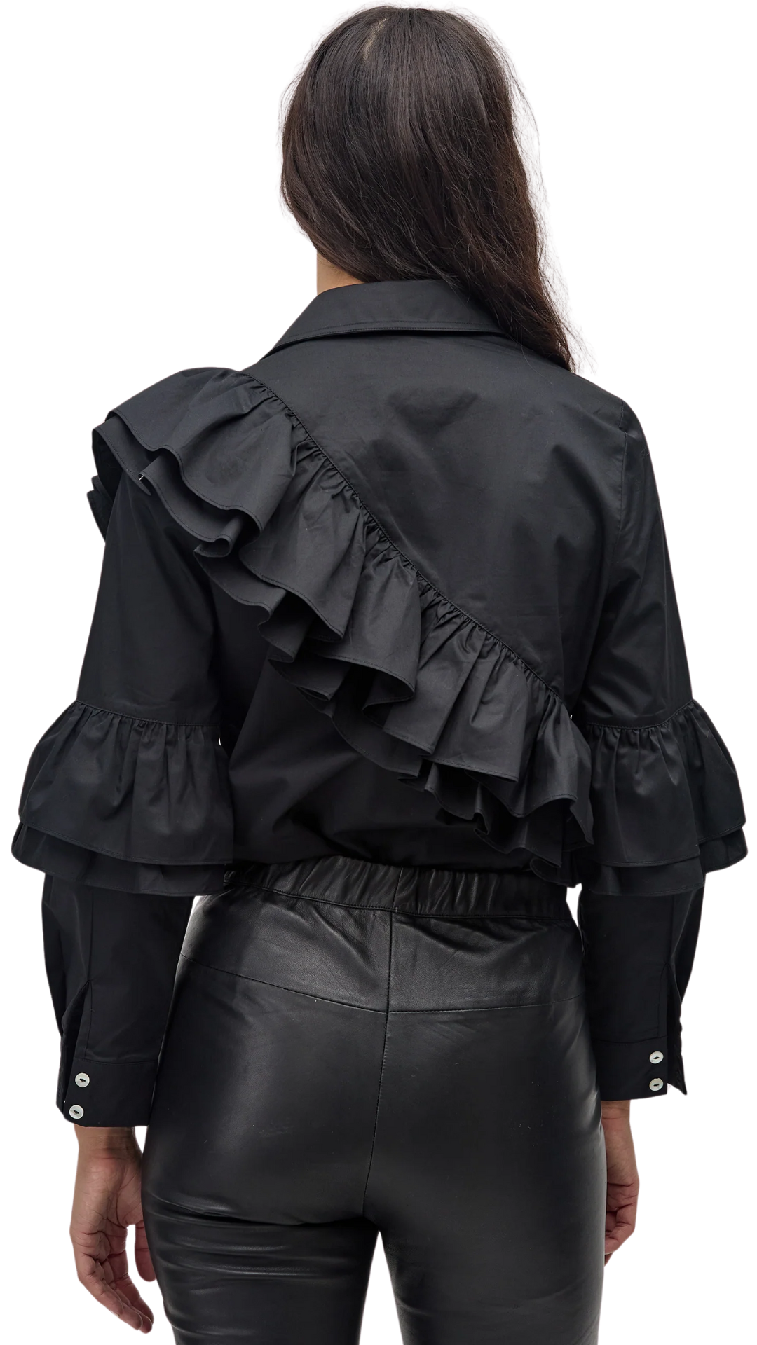 Black Mambo Poplin Shirt