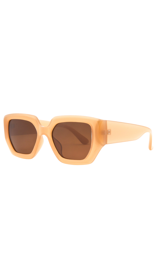 Brooke Transparent Nude Sunglasses