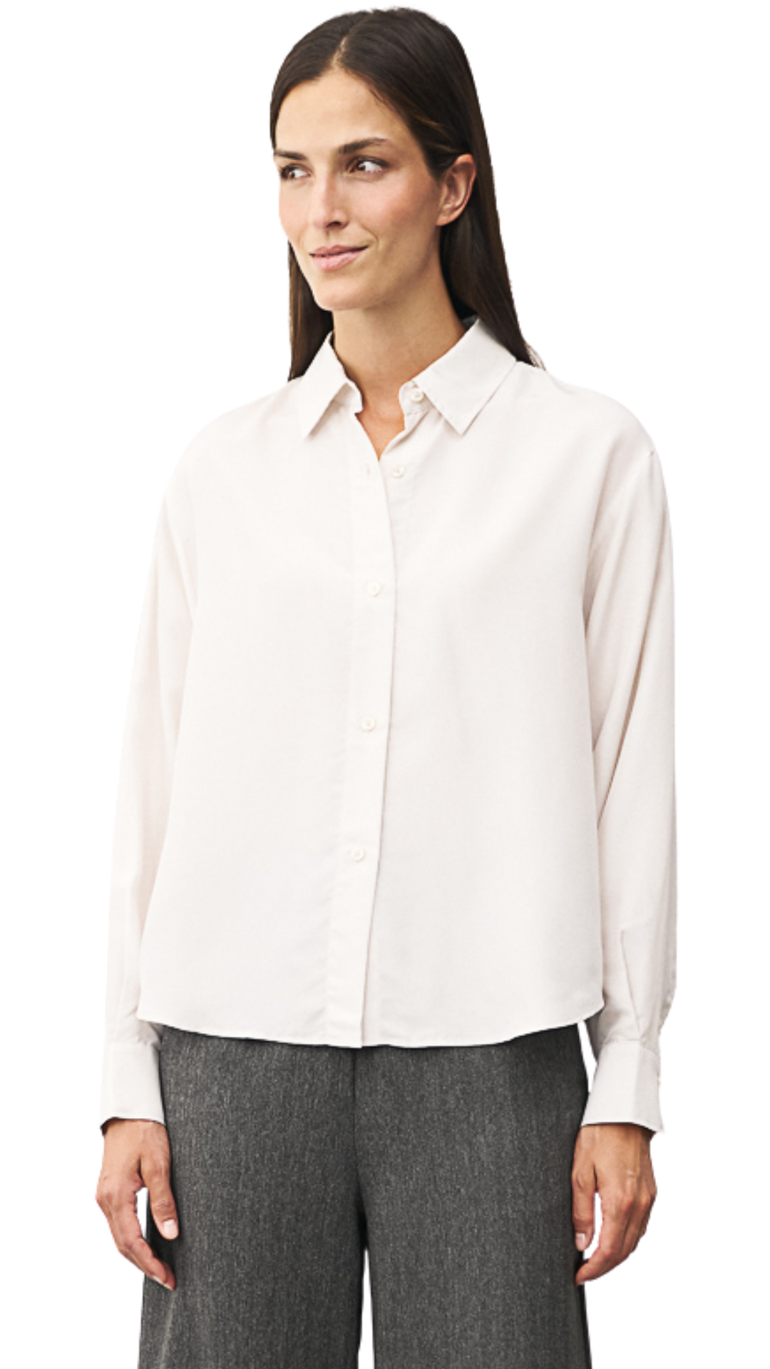 Ivory Elsa Silk Blouse