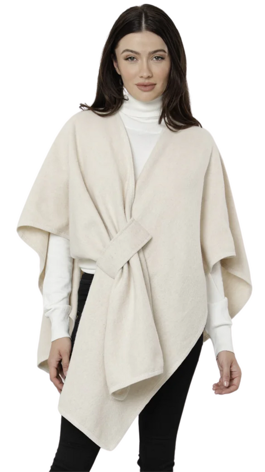 Beige Knit Wrap