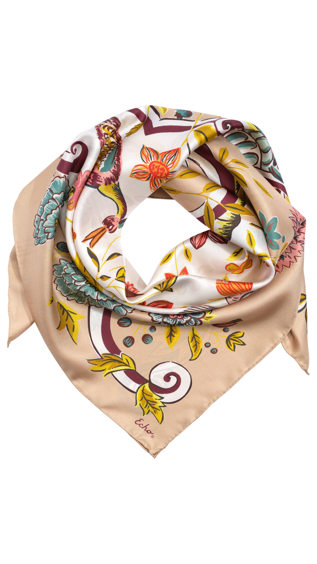 Park Stroll Series Silk Square