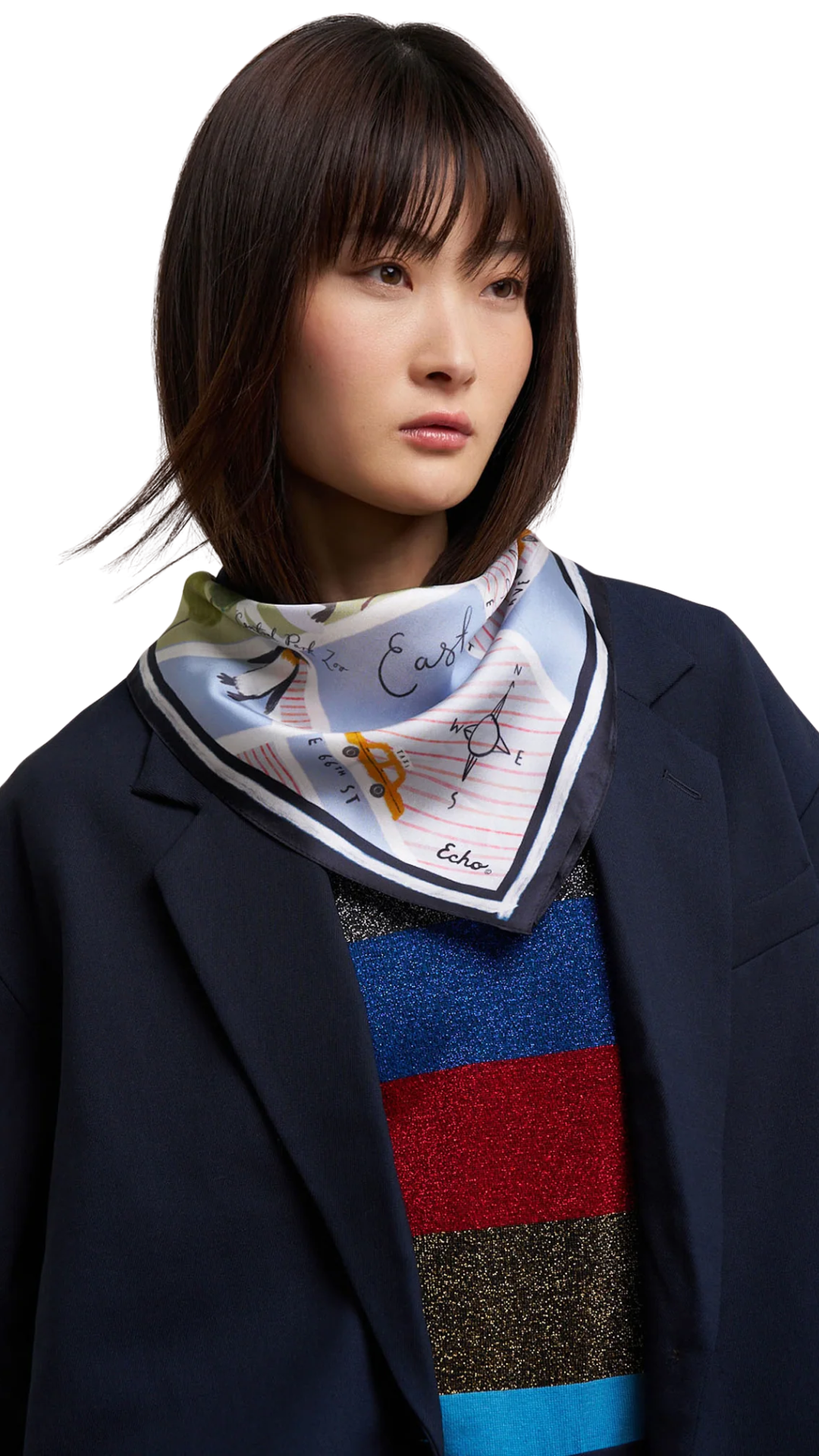 Central Park Silk Bandana