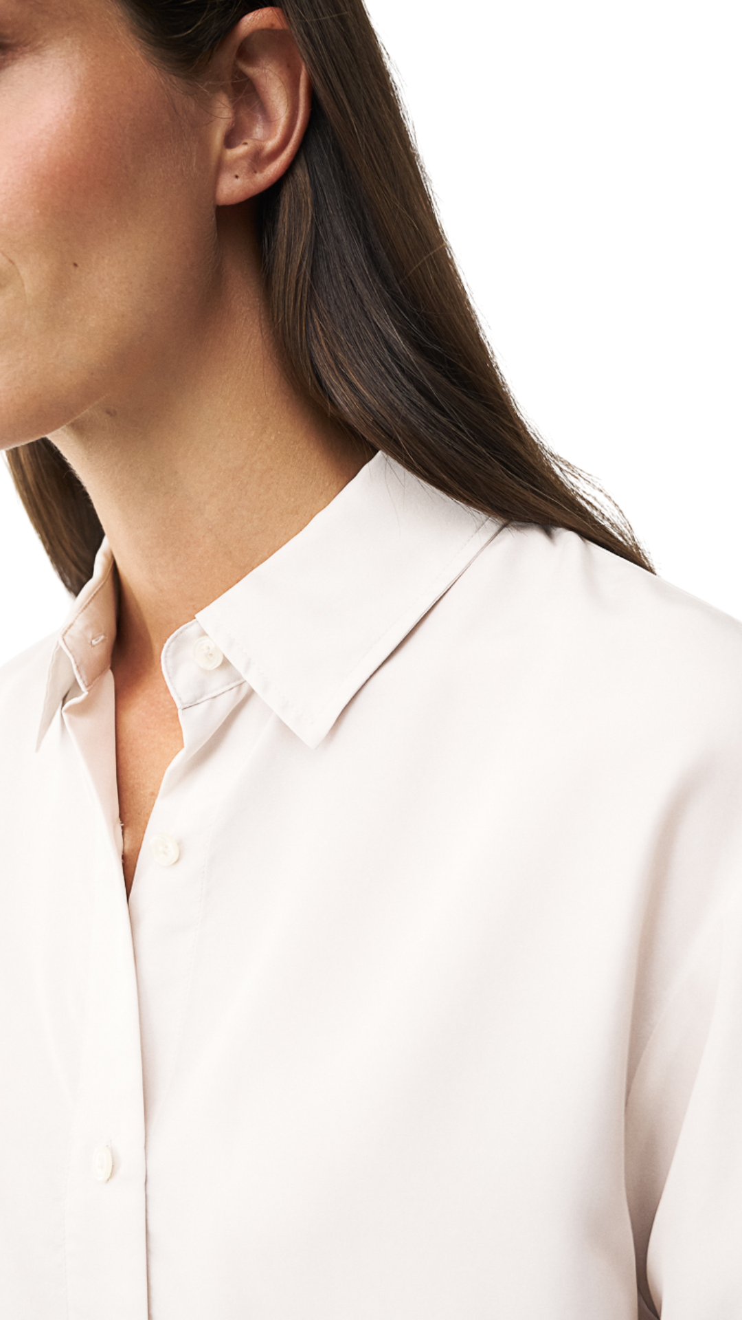 Ivory Elsa Silk Blouse