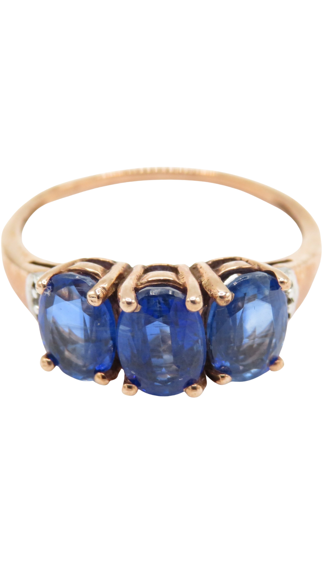 180 Diamond Sapphire Dress Ring