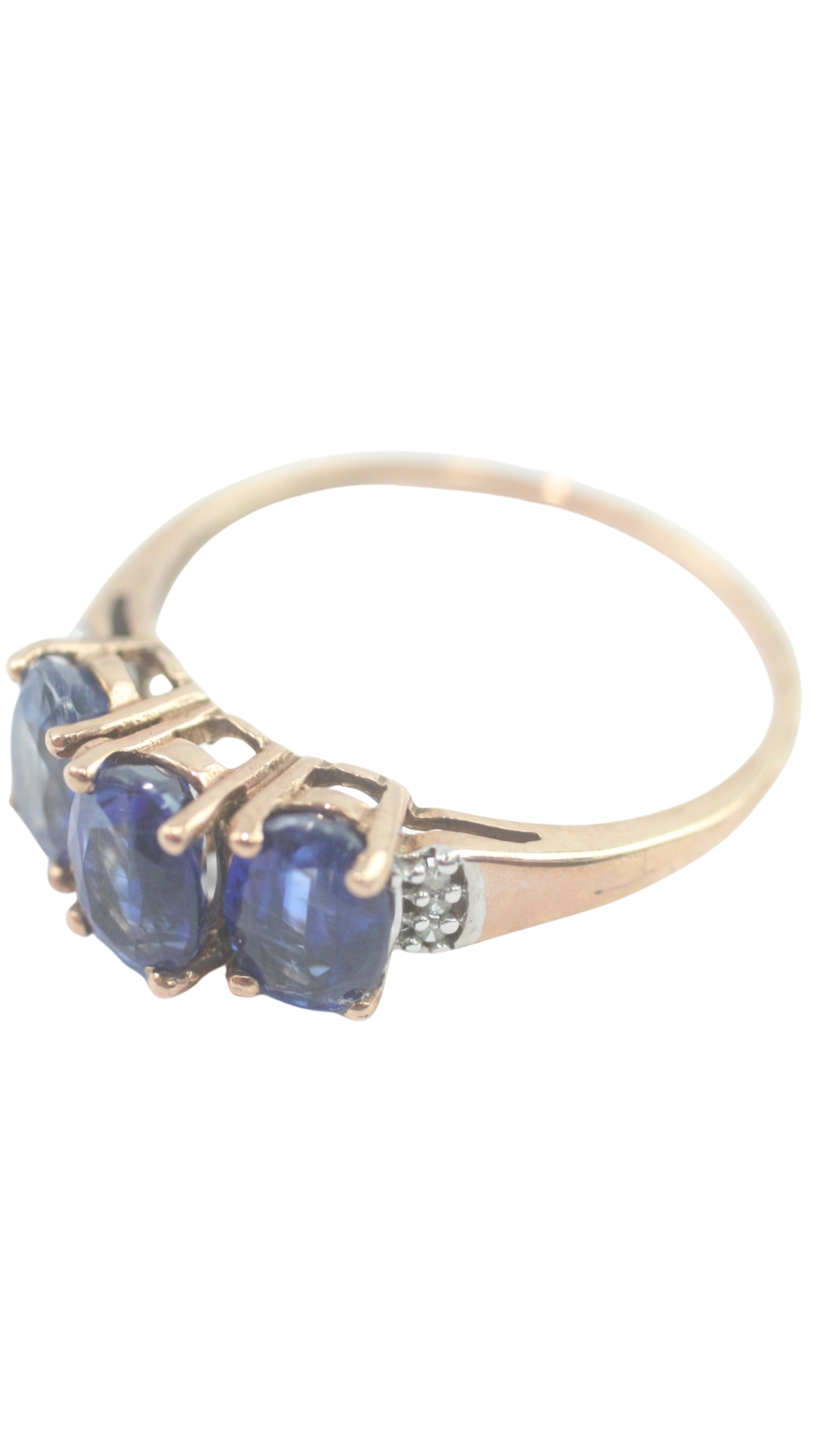 180 Diamond Sapphire Dress Ring