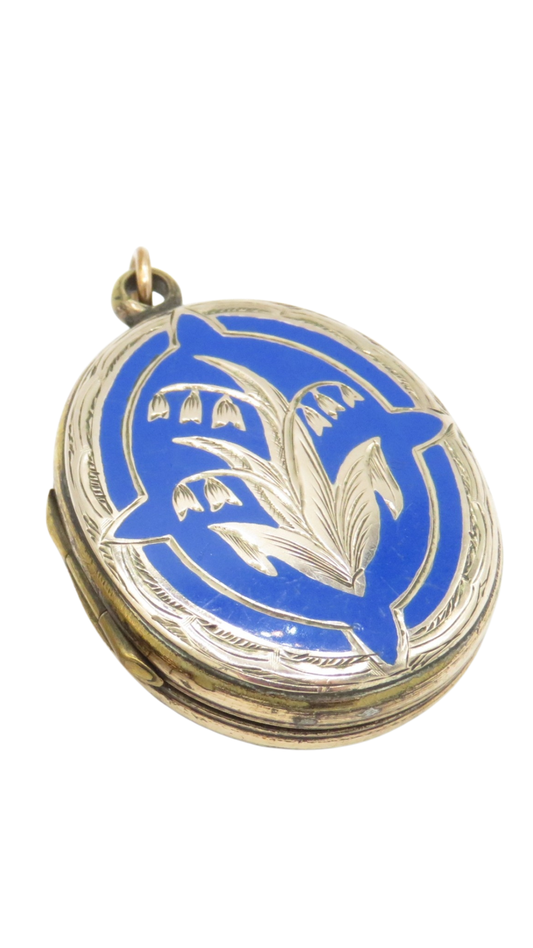 34 Enamel Pendant