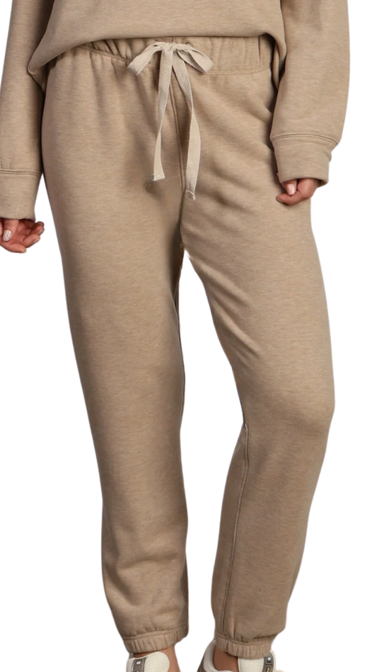 Fleece Jogger with Tie