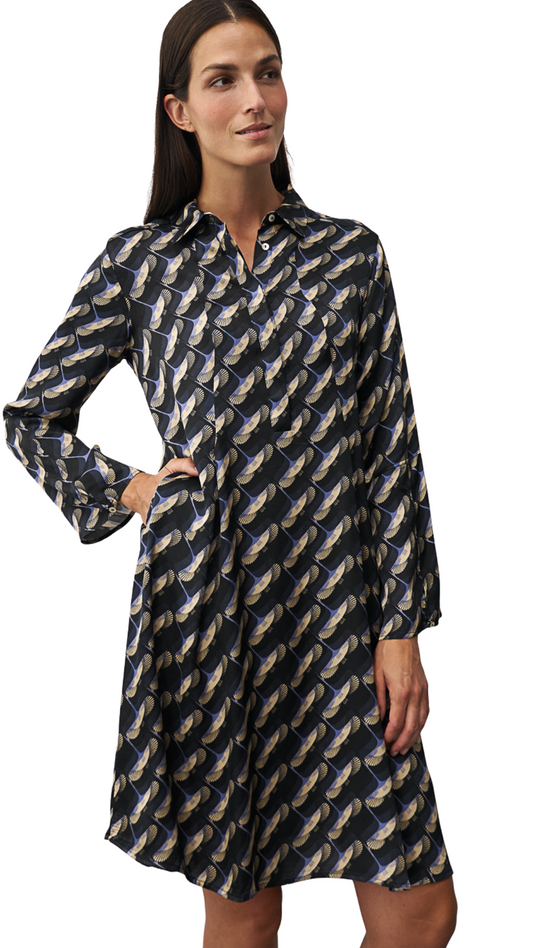 Estell Bird Print Dress