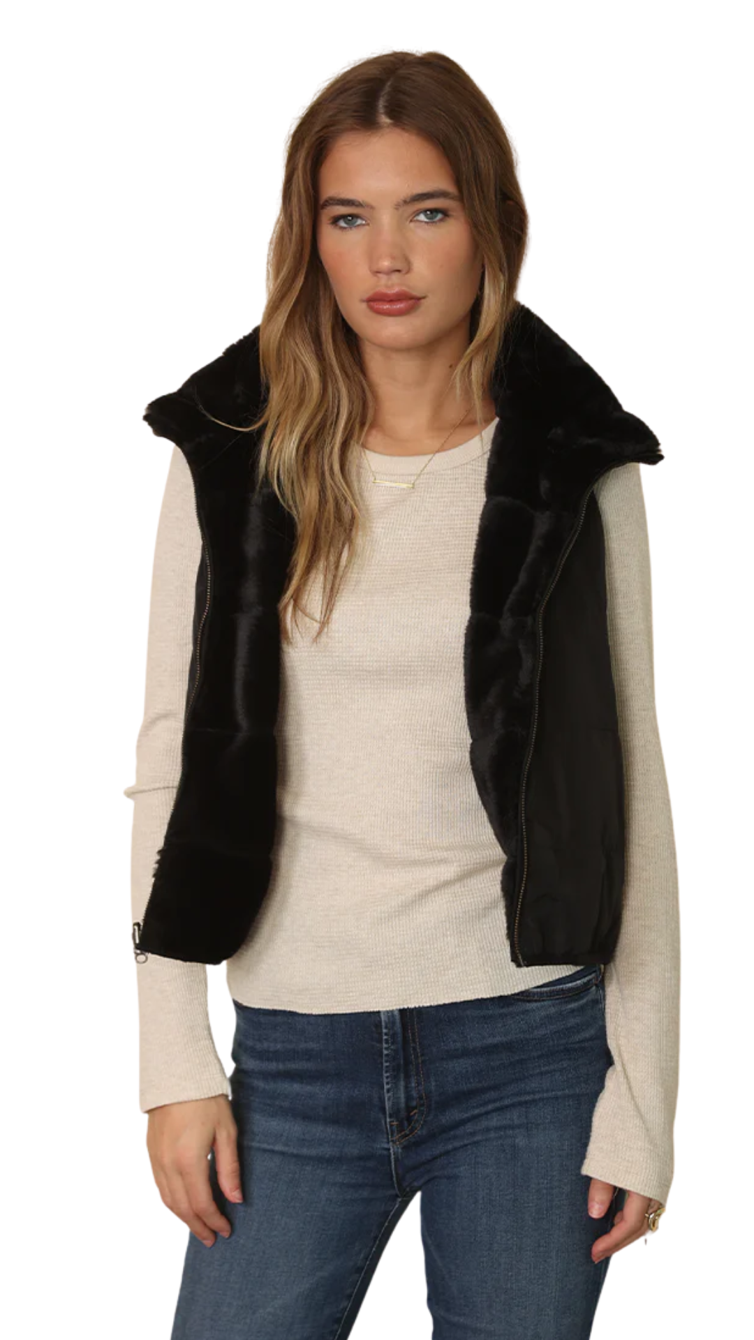 Classic Reversible Fur Vest